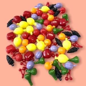 Beadtopia Fruits Multicolor Beads Accessories Crafts Jewelry Making New